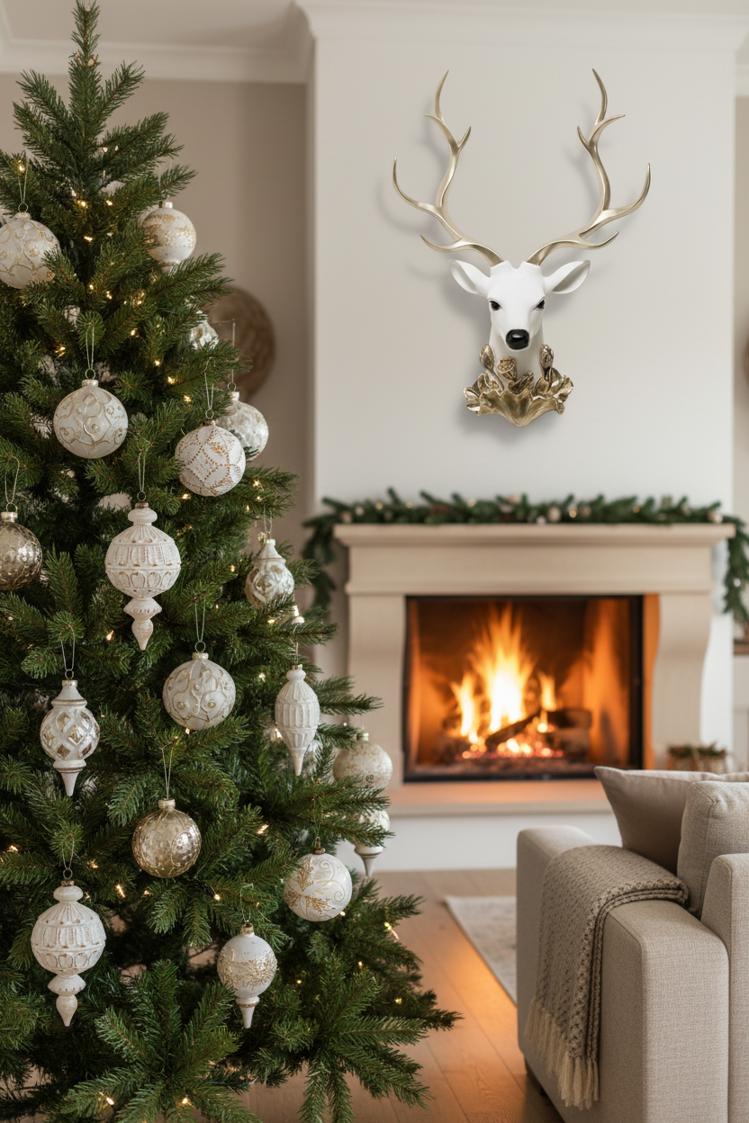 Reindeer Wall Art Lifestyle Scene