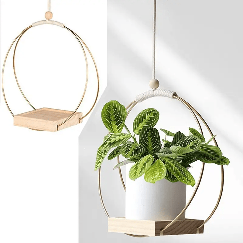 Golden Thread Plant Hanger