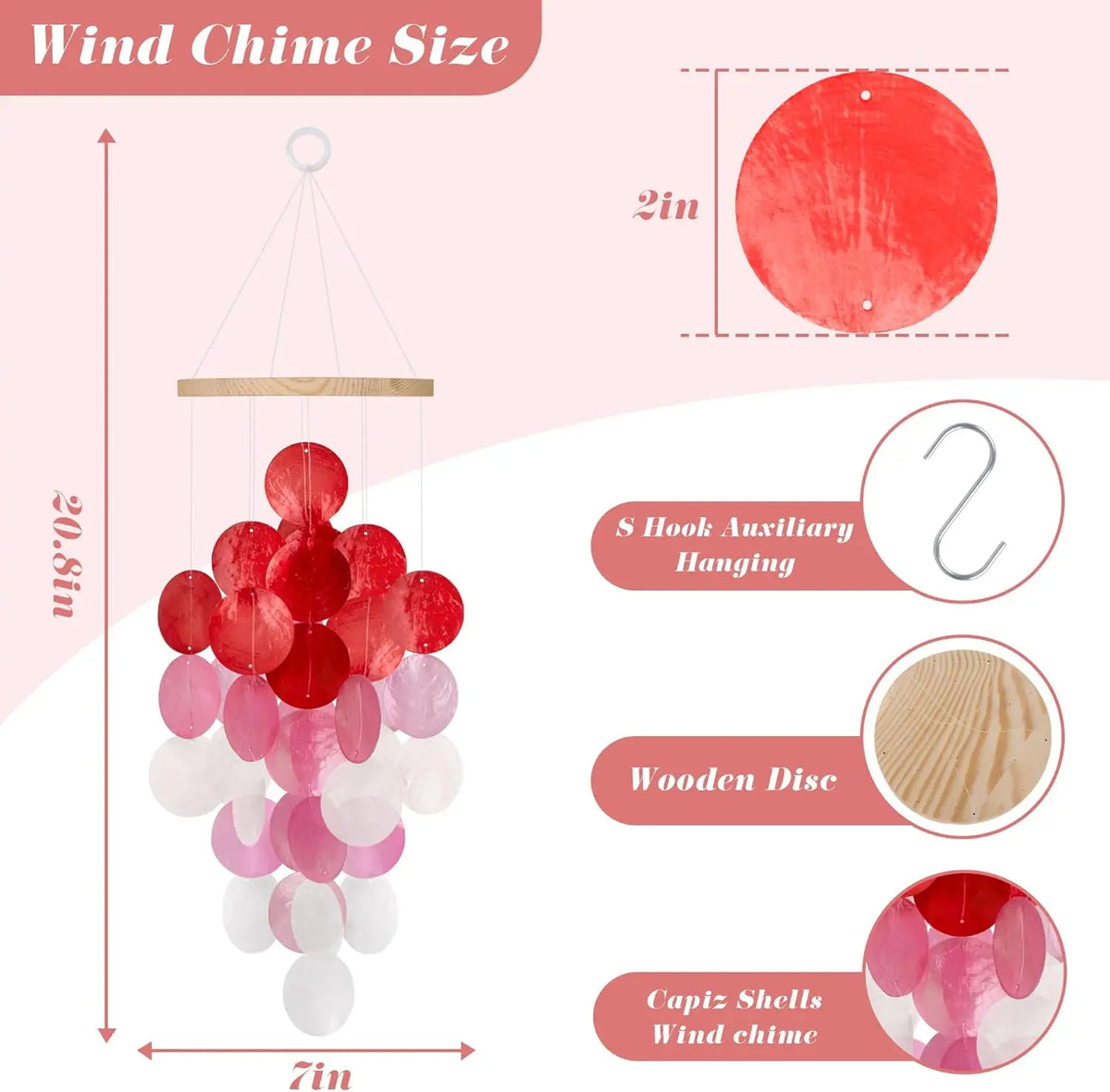 Capiz Shells Windchime