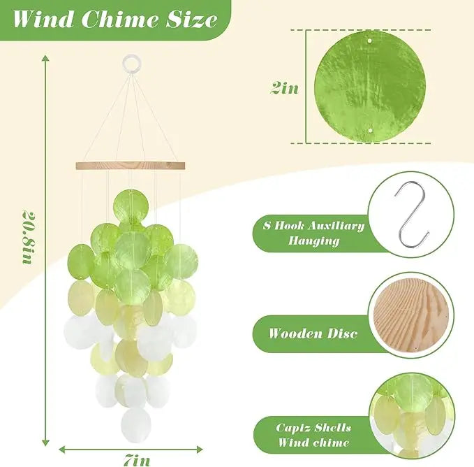 Capiz Shells Windchime