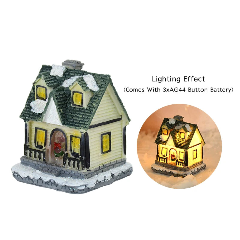 Wooden House Luminous Cabin