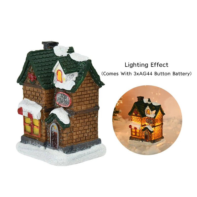 Wooden House Luminous Cabin
