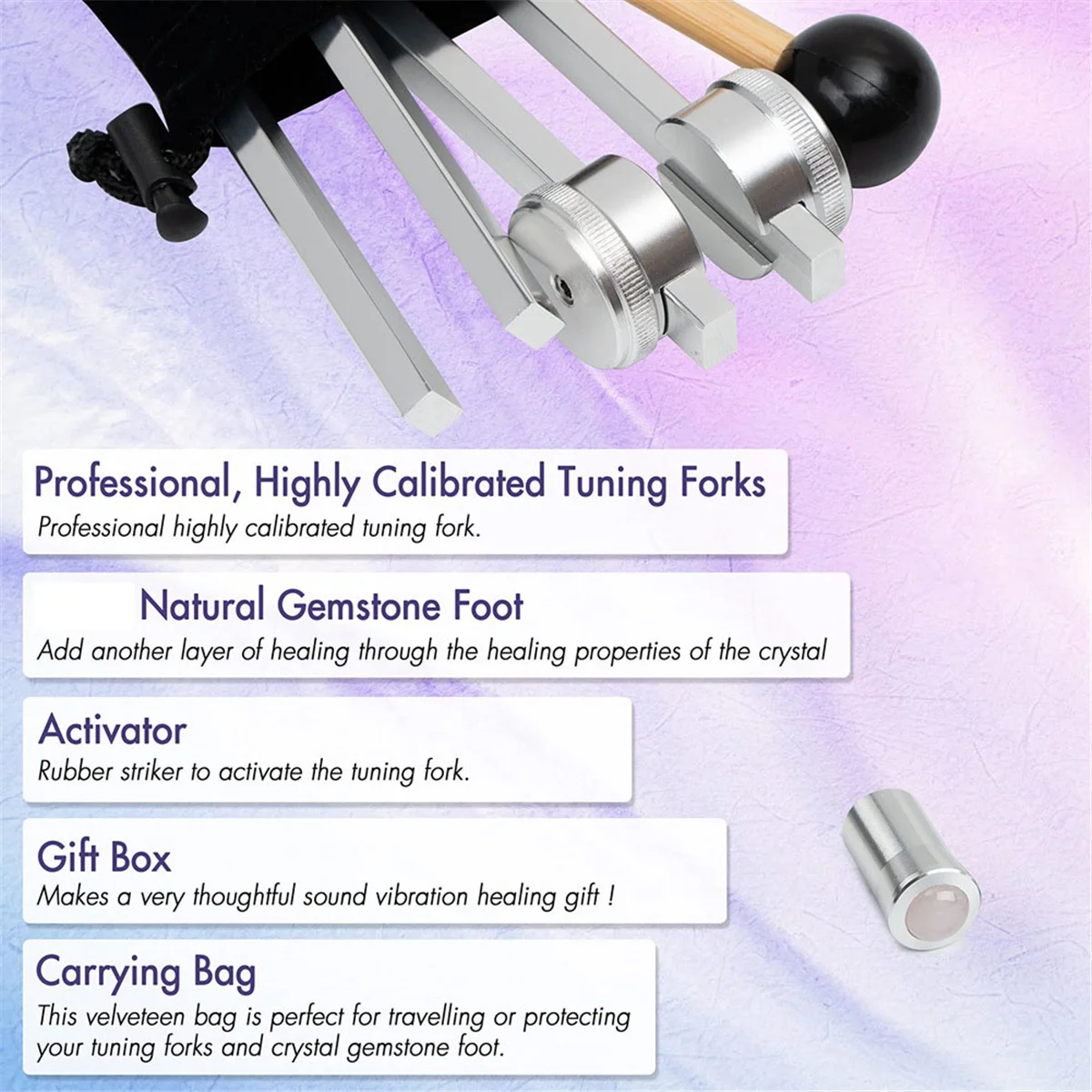 528 HZ Healing Tuning Forks