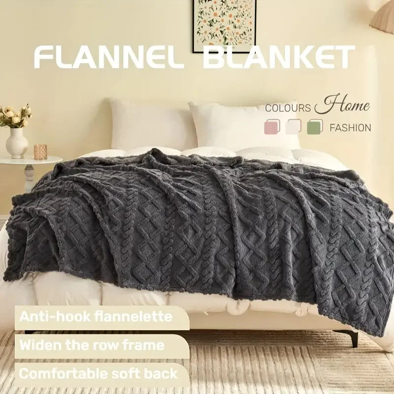 Sanctuary Fleece Blanket — Ultra-Soft & Cosy