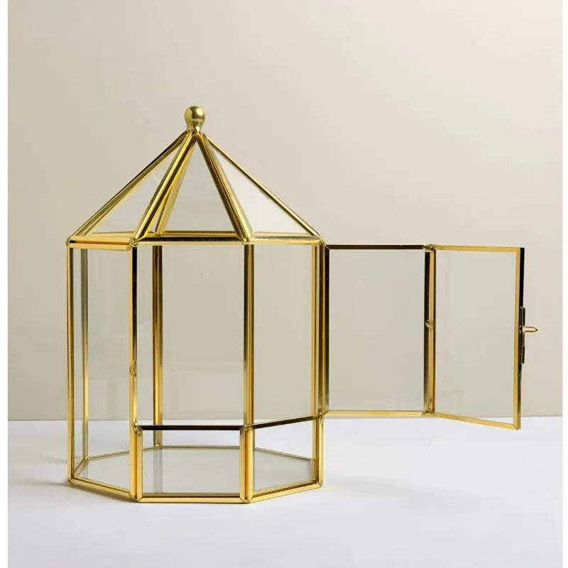 Geometric Glass Terrarium