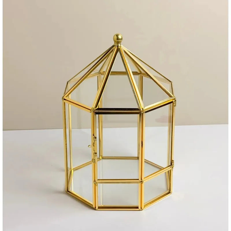 Geometric Glass Terrarium