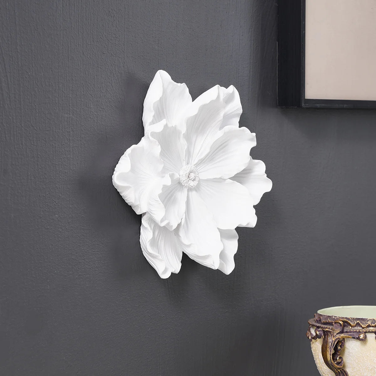 Sacred Lotus Wall Hanging — Sculptural Home Décor