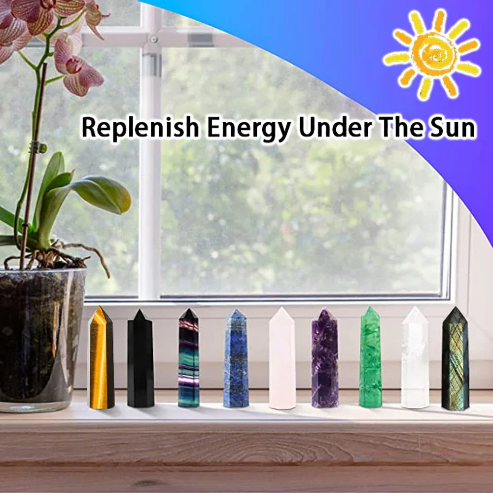 Crystal Obelisk Wand — Healing Stone