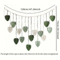 Macrame Feather Wall Art — Large (120cm)