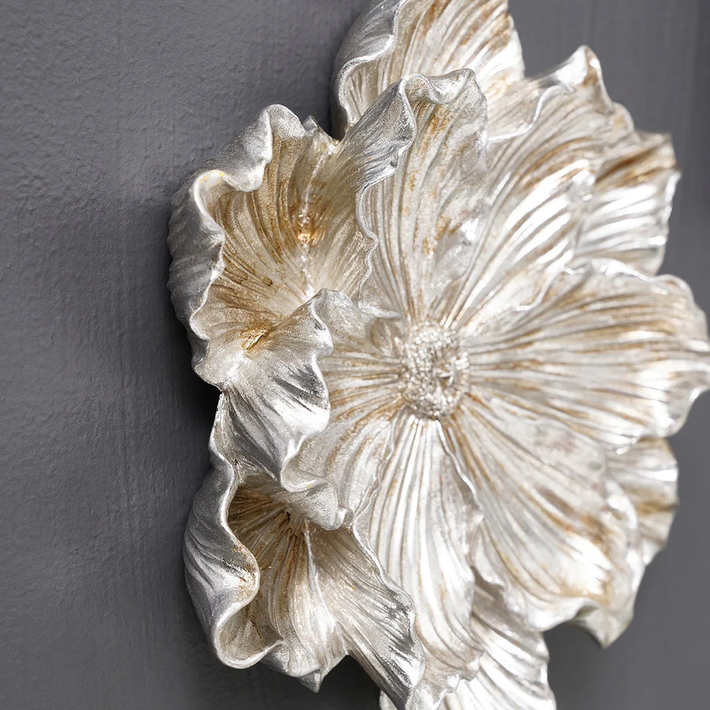 Sacred Lotus Wall Hanging — Sculptural Home Décor