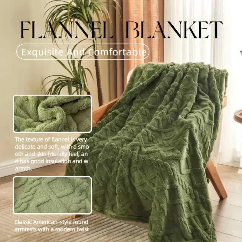 Sanctuary Fleece Blanket — Ultra-Soft & Cosy