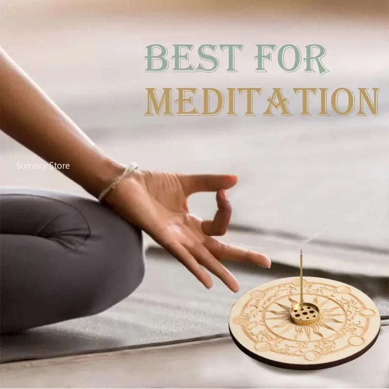 Wooden Incense Holder