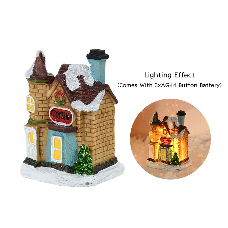 Wooden House Luminous Cabin