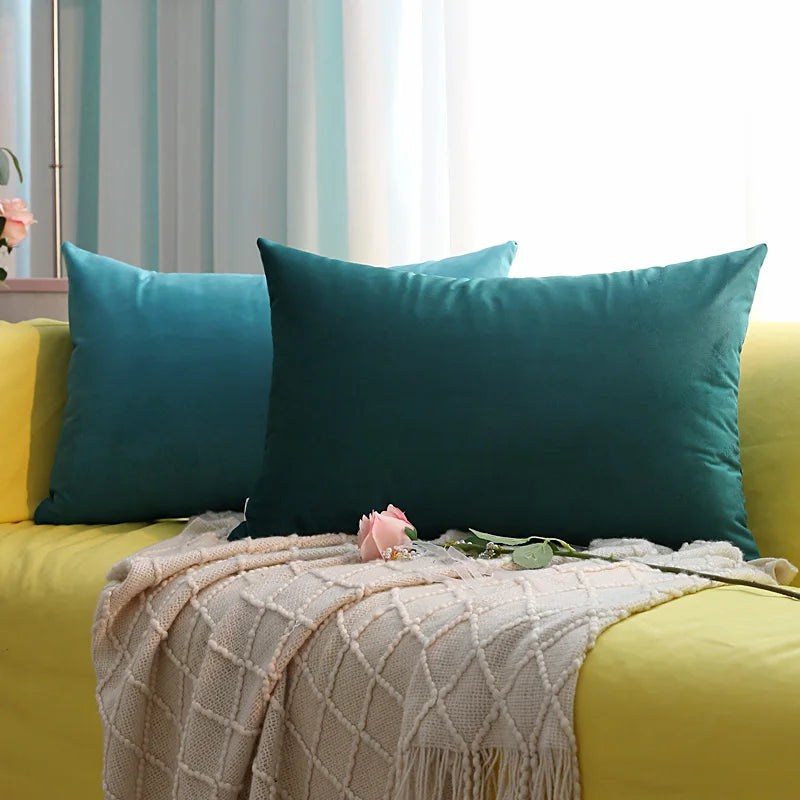 Soft Velvet Cushion Cover