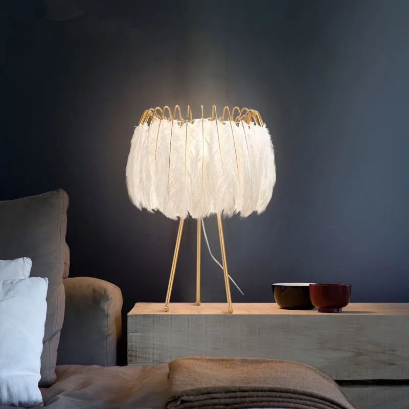 Fantasy Feather Lamp