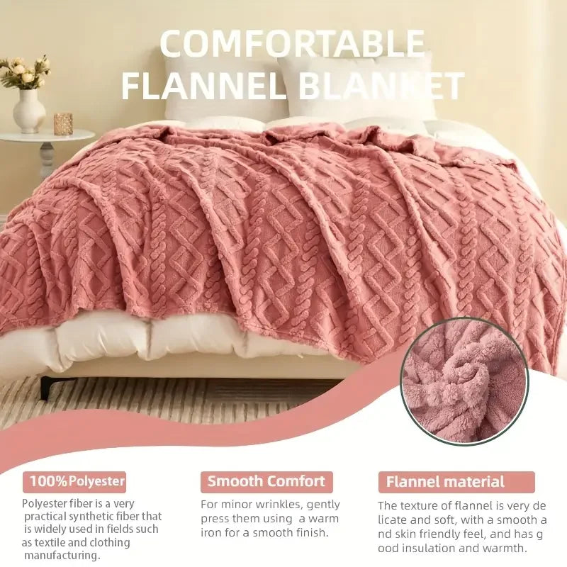 Sanctuary Fleece Blanket — Ultra-Soft & Cosy