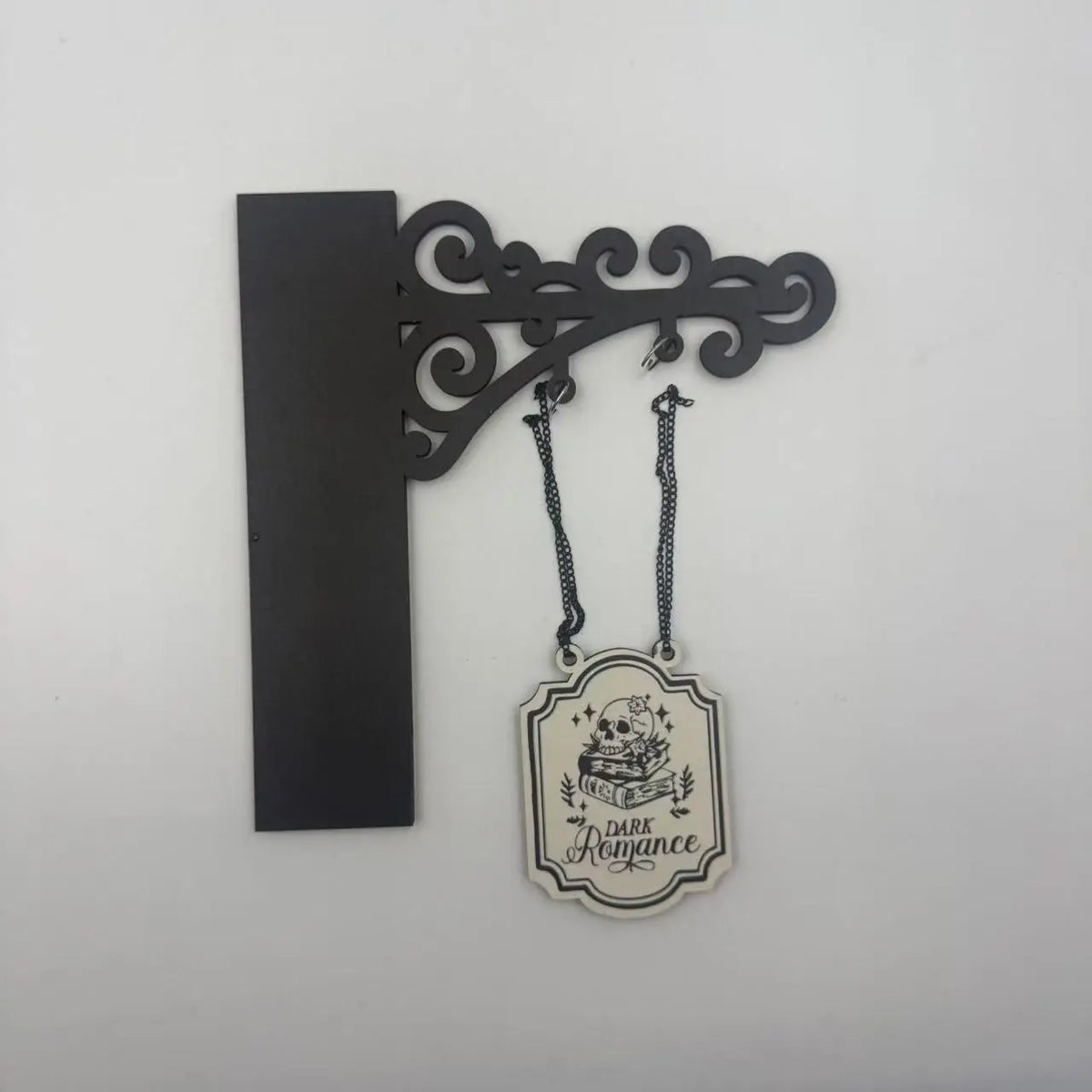 Bookcase signs