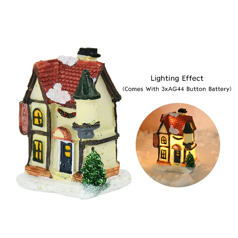 Wooden House Luminous Cabin