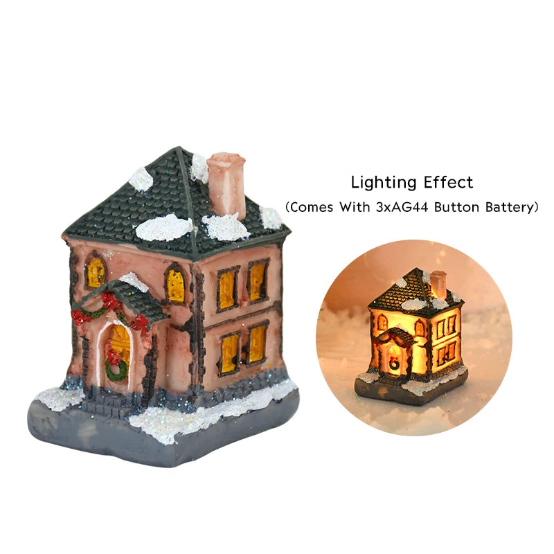 Wooden House Luminous Cabin