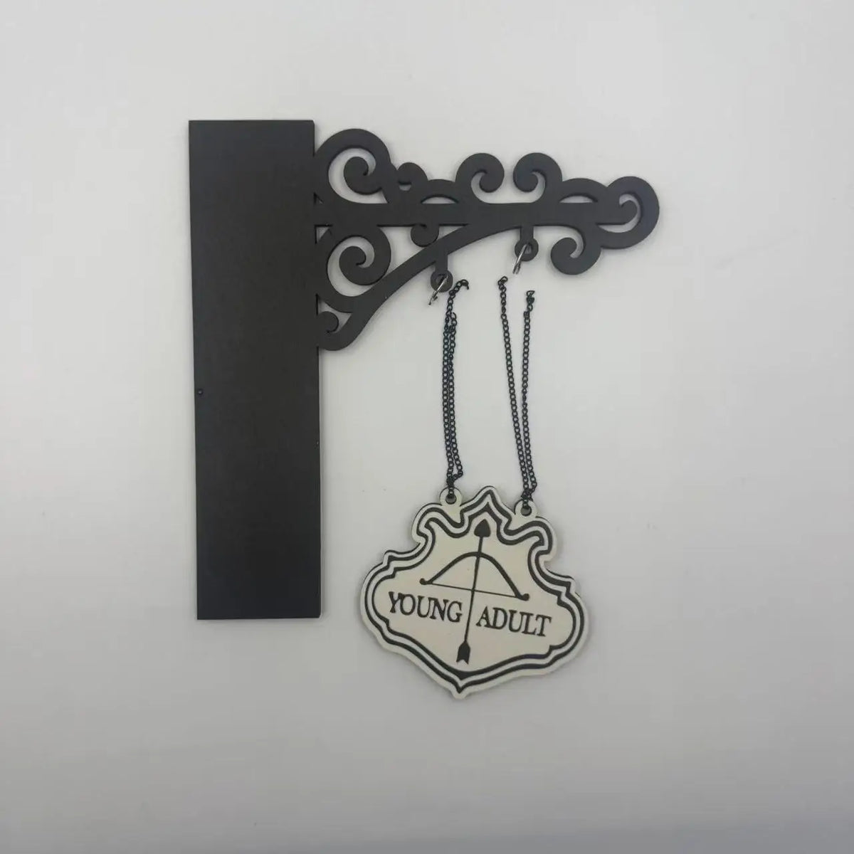 Bookcase signs
