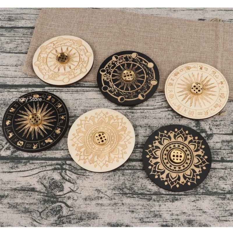 Wooden Incense Holder