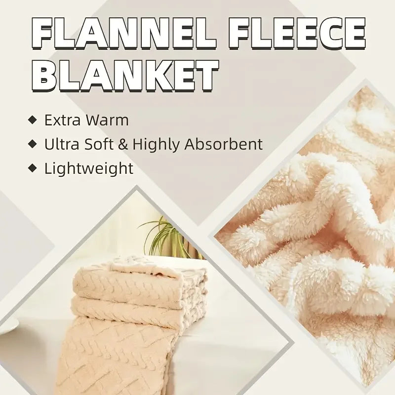 Sanctuary Fleece Blanket — Ultra-Soft & Cosy