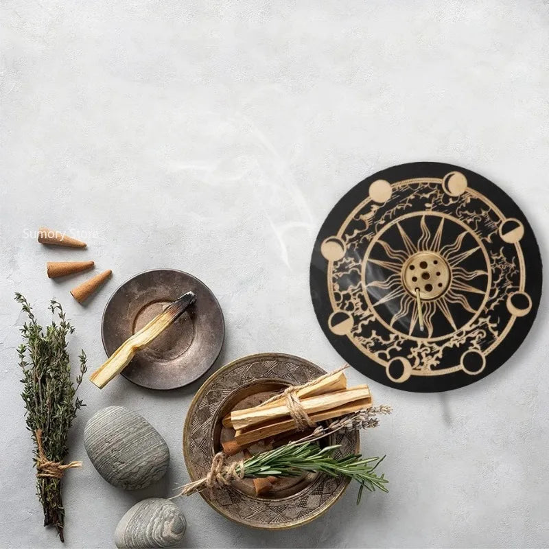 Wooden Incense Holder