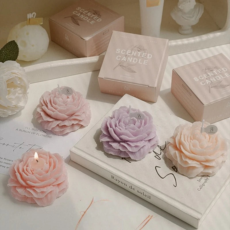 Peony Scented Candle