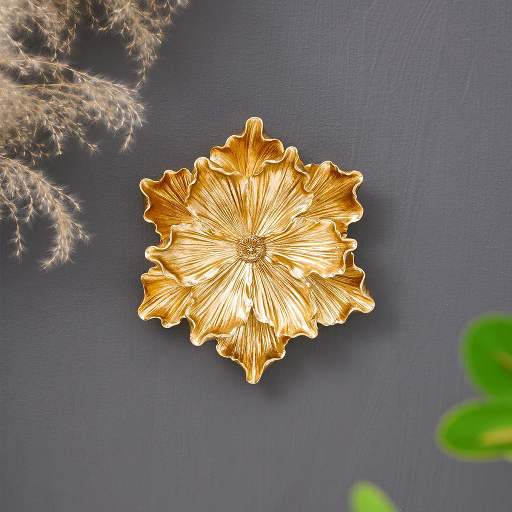 Sacred Lotus Wall Hanging — Sculptural Home Décor