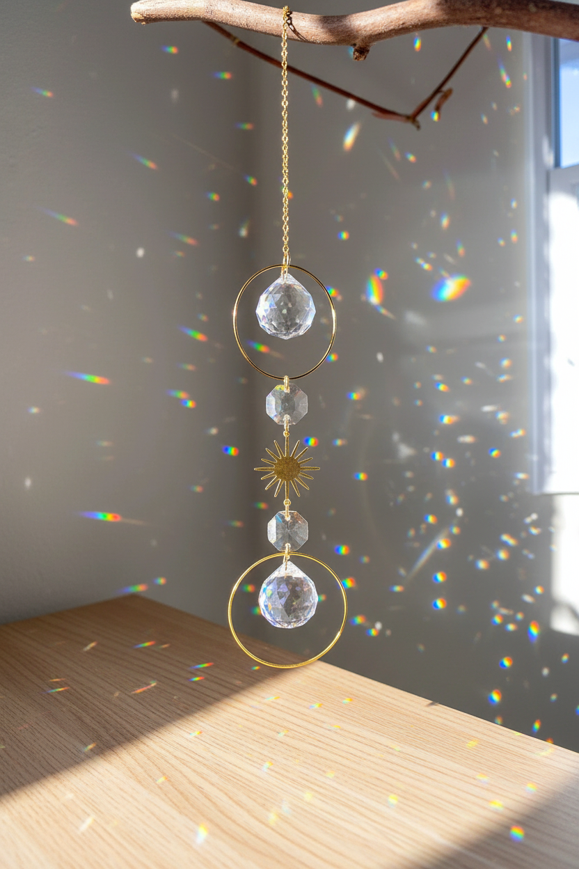 Crystal Sun Catcher Lifestyle
