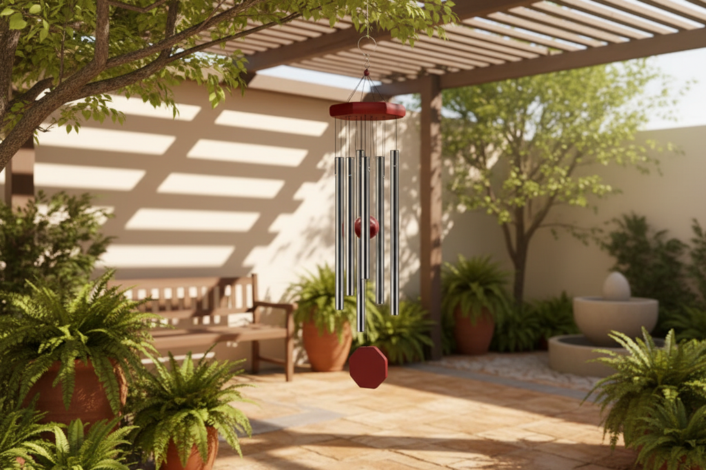 Musical Metal and Wood Wind Catcher Lifestyle